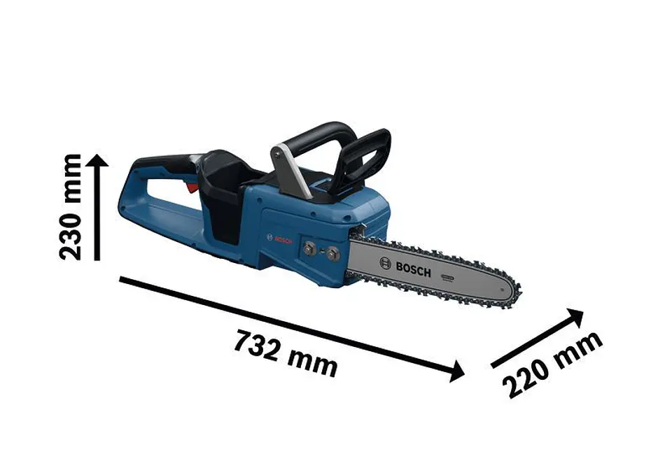 Eletrosserra sem fio GKE18V-30 BOSCH 8