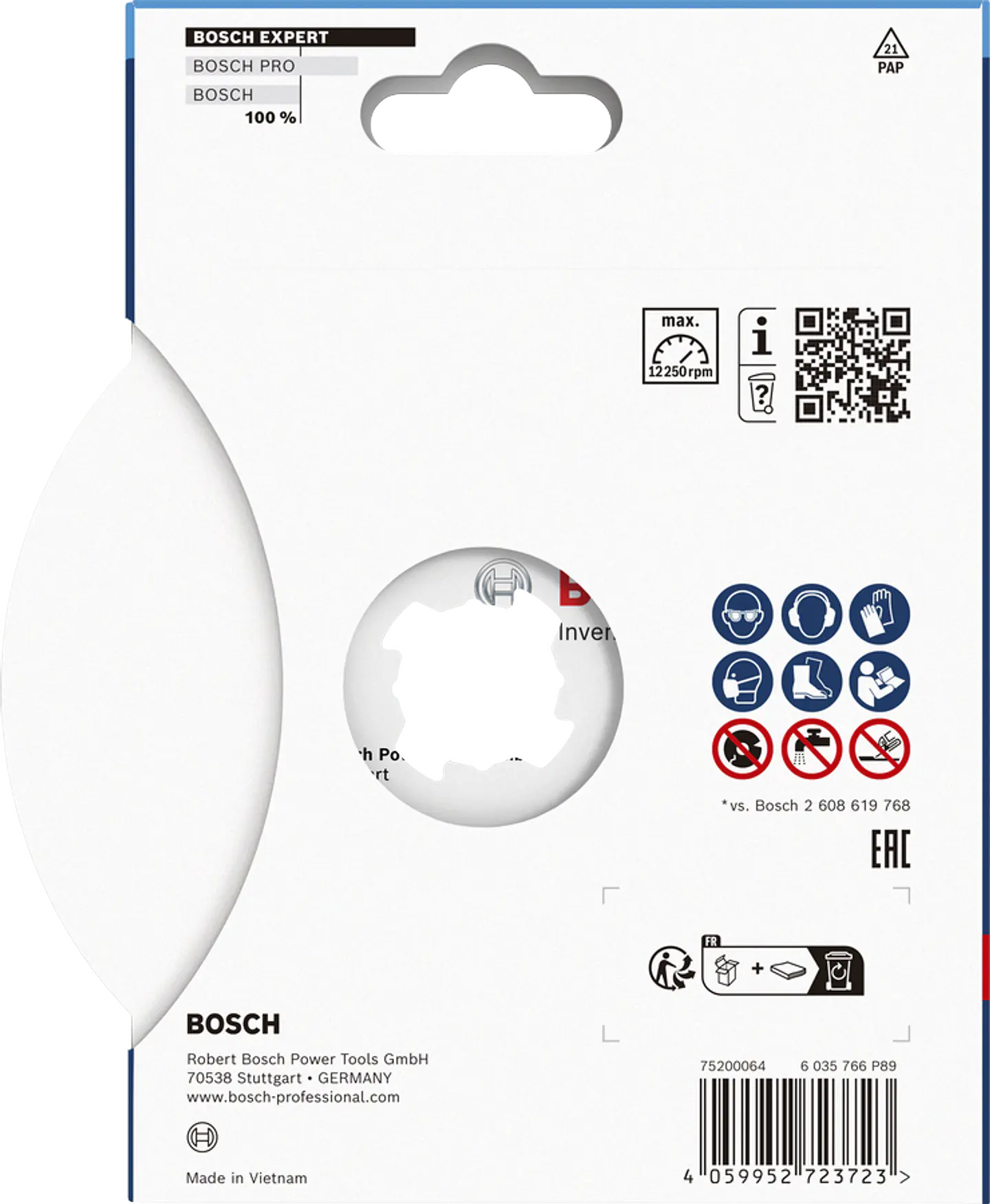 Disco de corte Diamond Metal Wheel EXPERT X-LOCK 125 x 22,23 mm BOSCH 3