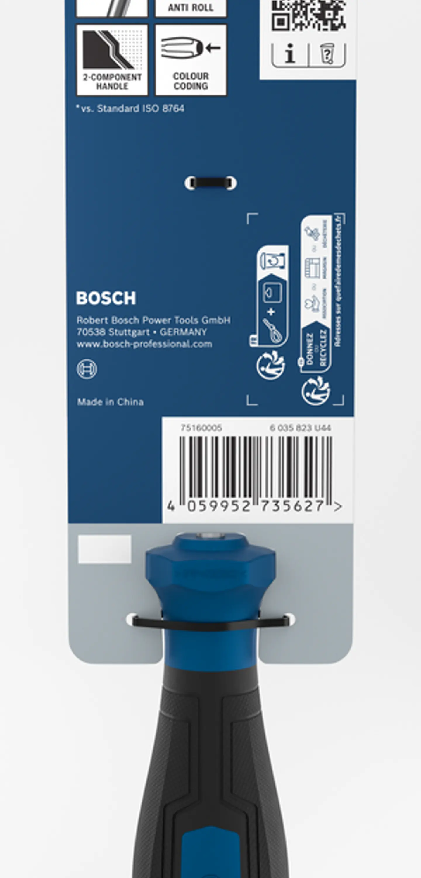 Chave de Fenda Aparafusadora PRO PH2 x 100 mm BOSCH 2