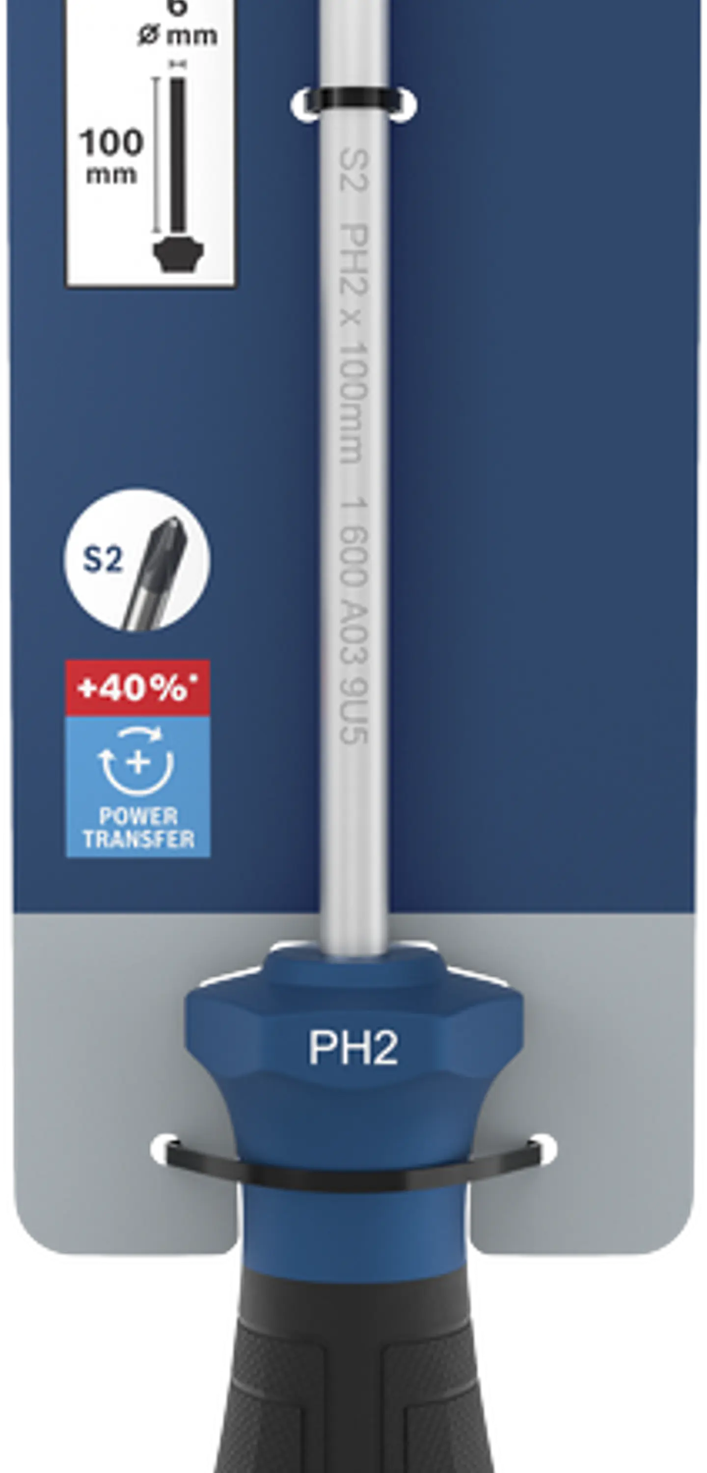 Chave de Fenda Aparafusadora PRO PH2 x 100 mm BOSCH 4