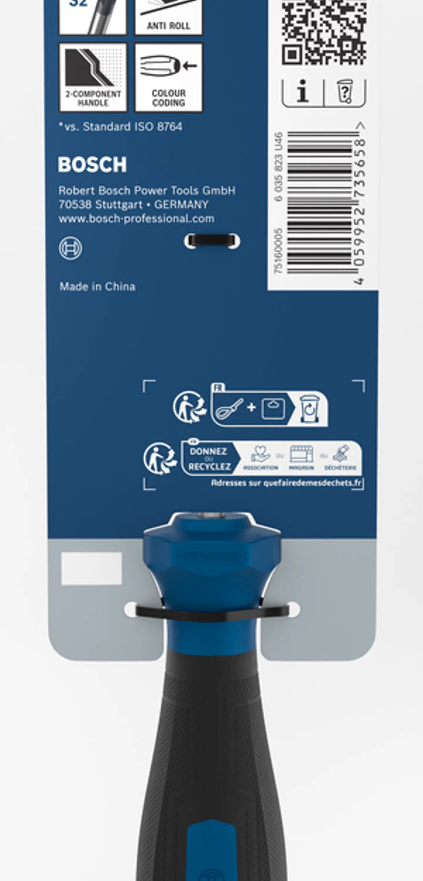 Chave de Fenda Pozidriv PRO PZ1 x 75 mm BOSCH 3