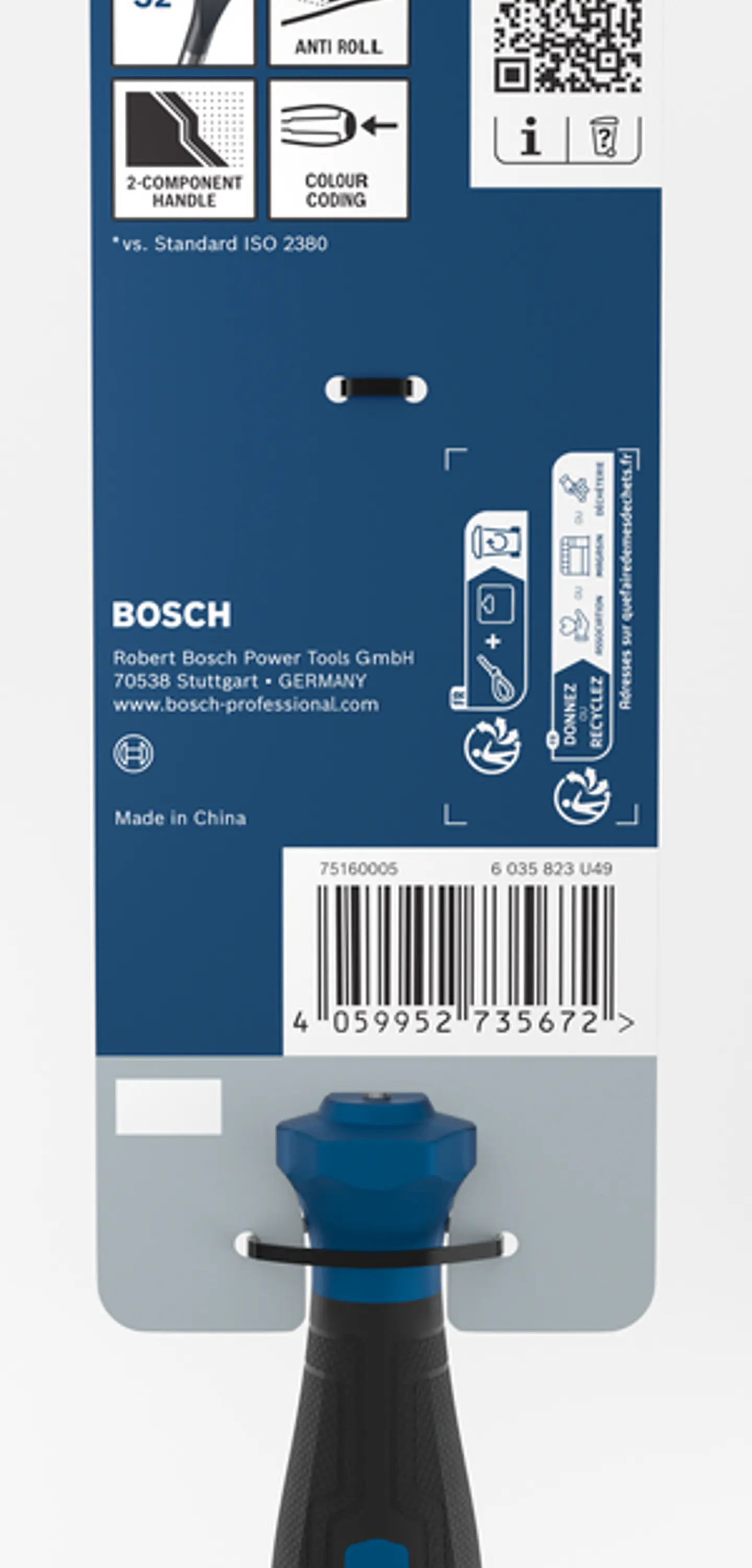 Chave de fendas PRO SL 0,6 x 3,5 x 100 mm BOSCH 4