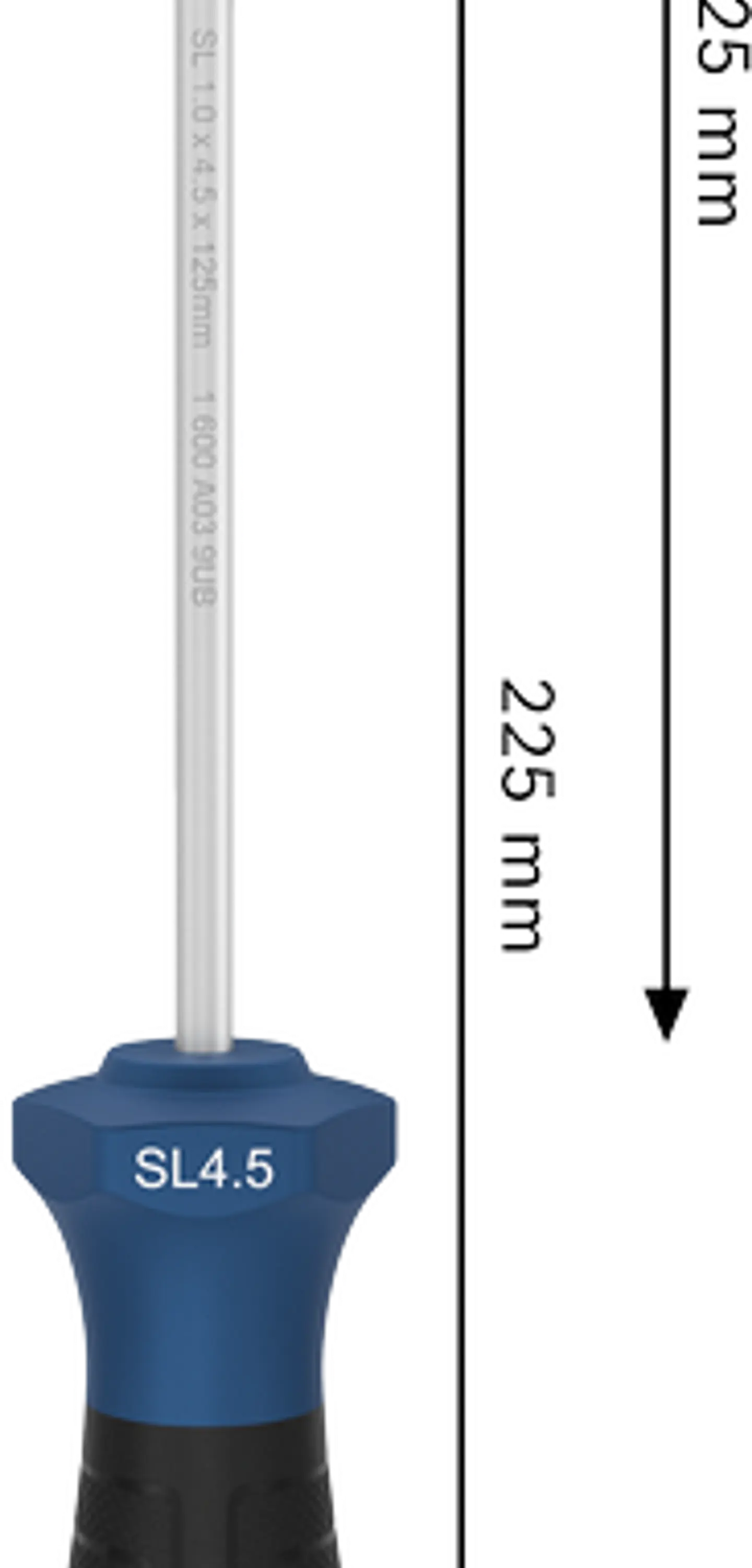 Chave de Fendas PRO SL 1,0 x 4,5 x 125 mm BOSCH 2