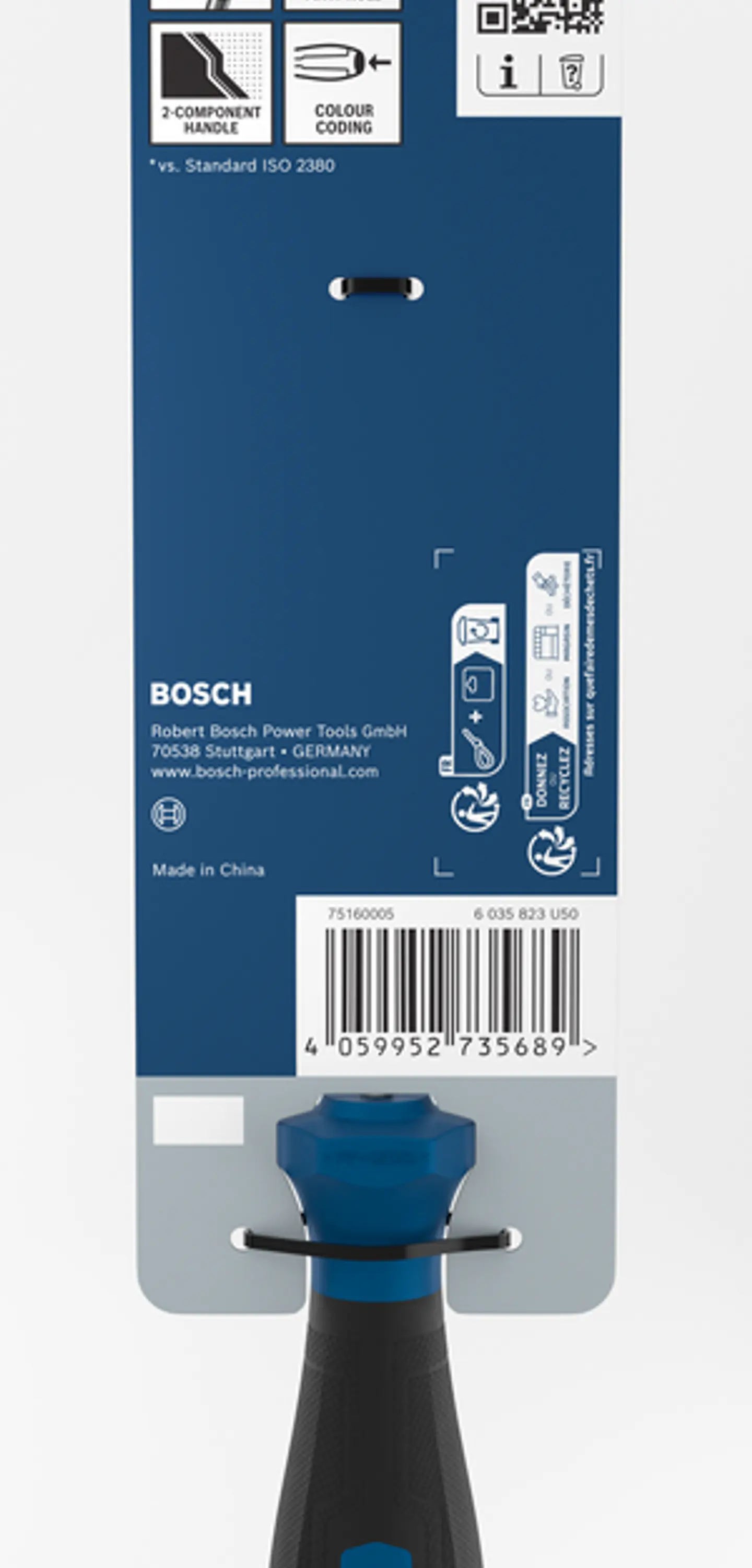 Chave de Fendas PRO SL 1,0 x 4,5 x 125 mm BOSCH 3