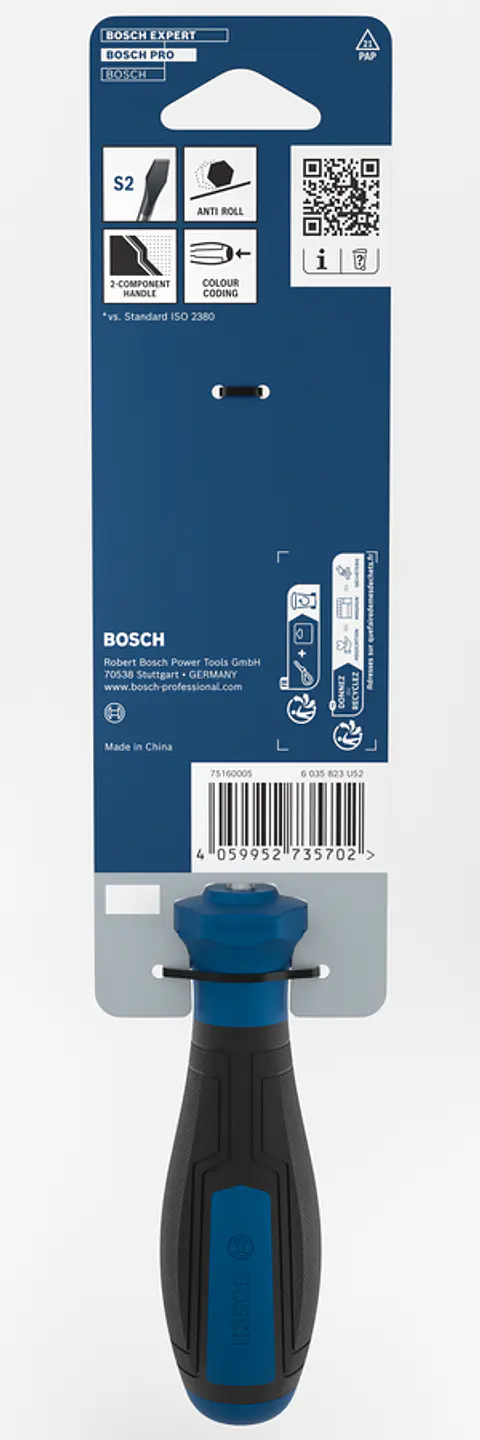 Chave de fendas PRO SL 1,2 x 6,5 x 125 mm BOSCH