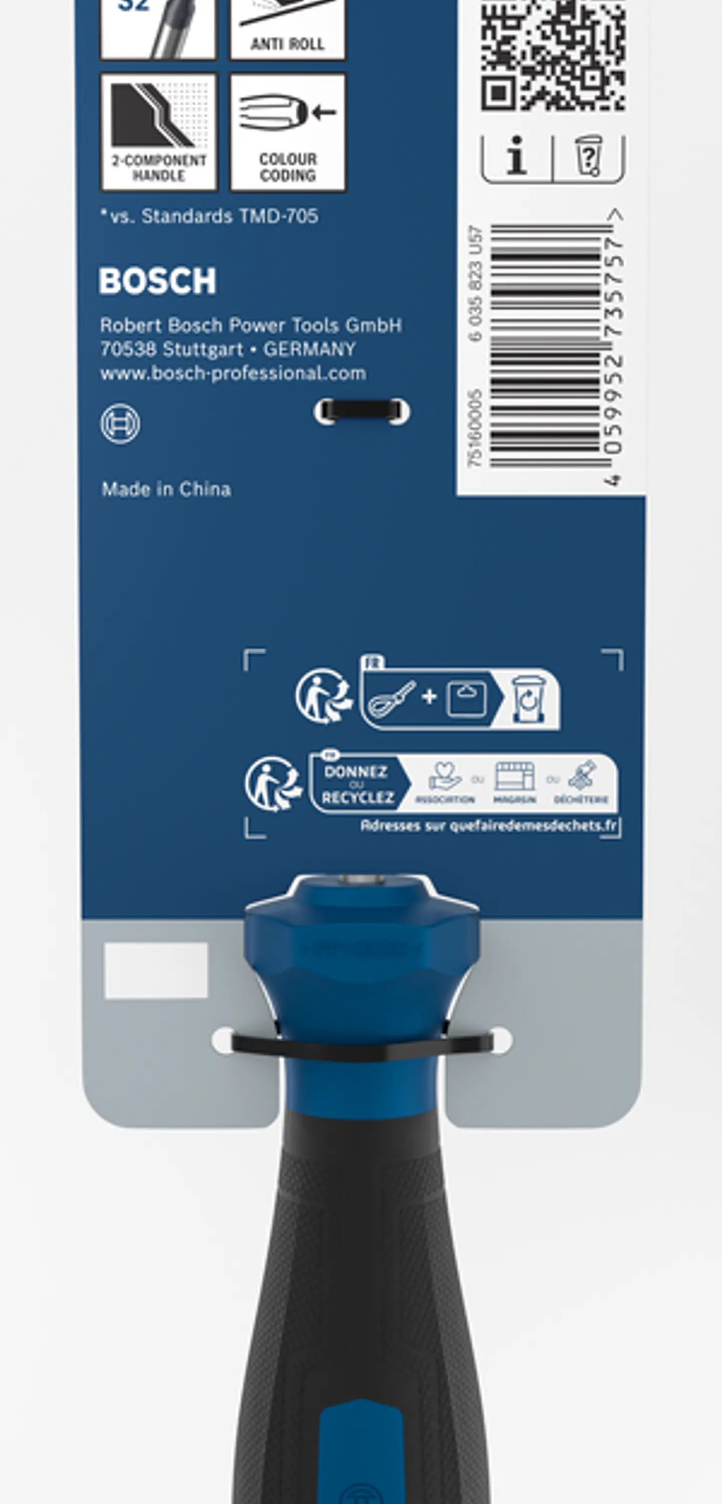 Chave de Fenda Torx PRO TX10 x 75 mm BOSCH 4
