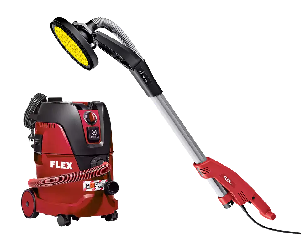 Kit Lixadora Tetos (Girafa) Sem Escovas GE 5 X-EC + Aspirador 20 LT VCE 22 M-AC FLEX 1