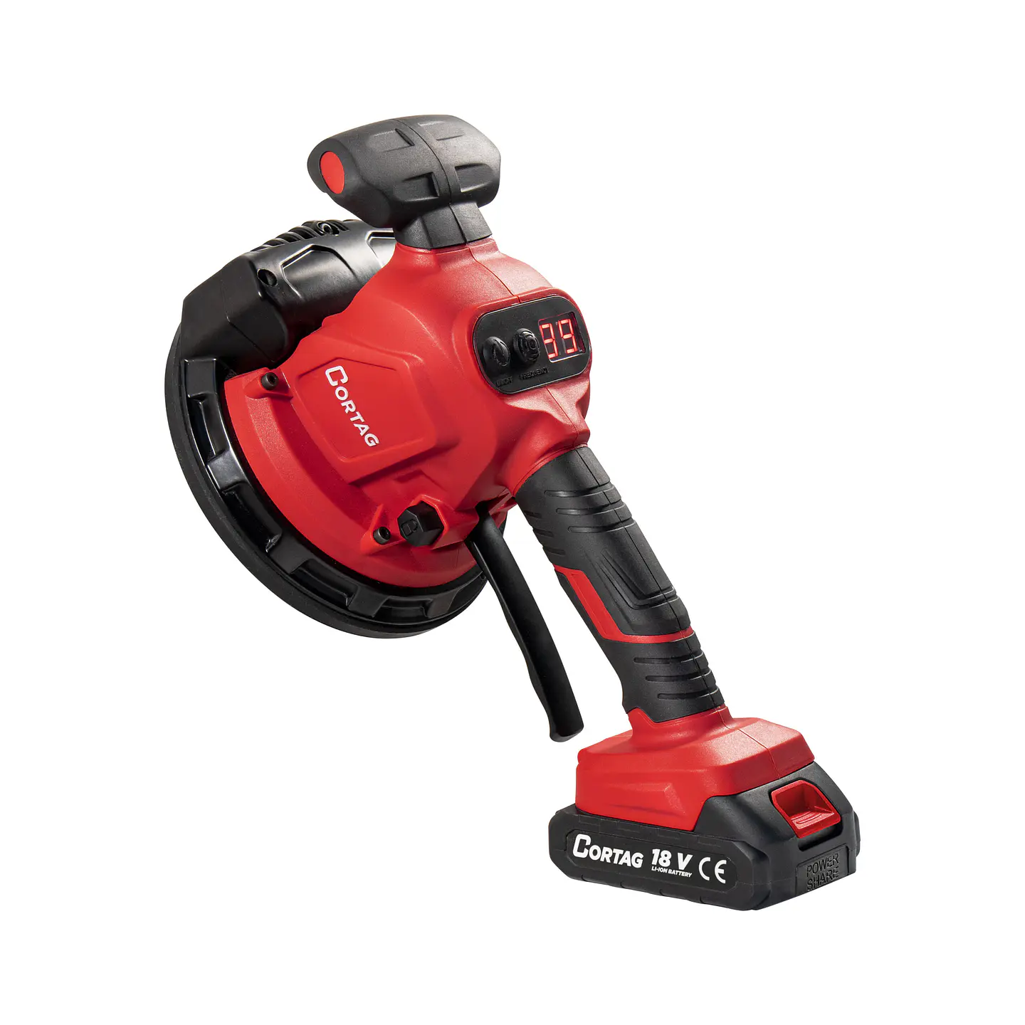 Máquina/Ventosa Vibratória Cerâmica Digital 18V + 2 Baterias 2,0 Ah MAC-120 CORTAG 3