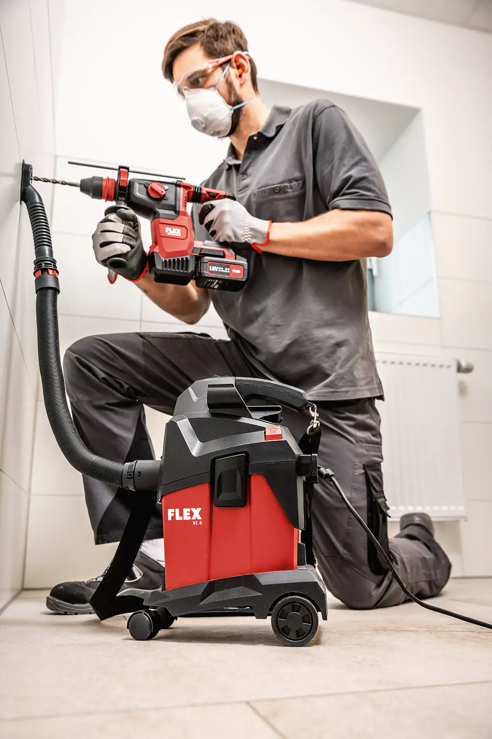 Aspirador de Segurança Profissional 6 Litros Classe L VCE 6 L MC FLEX  2