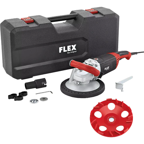 Lixadora Betão 2400W Ø 180 mm LD 24-6 180 KIT E-JET FLEX