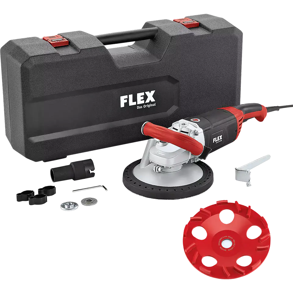 Lixadora Betão 2400W Ø 180 mm LD 24-6 180 KIT E-JET FLEX 1