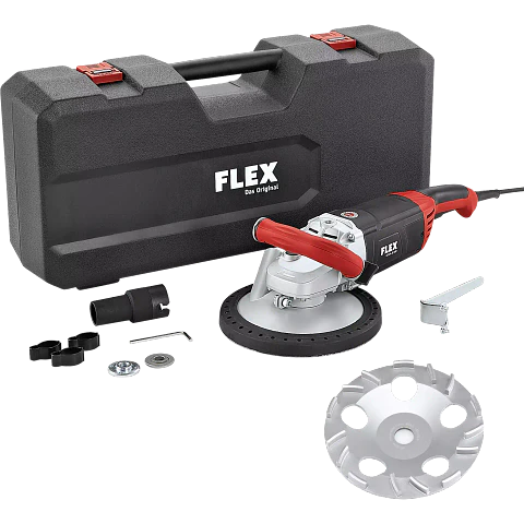 Lixadora Betão 2400W Ø 180 mm LD 24-6 180 KIT TH-JET FLEX