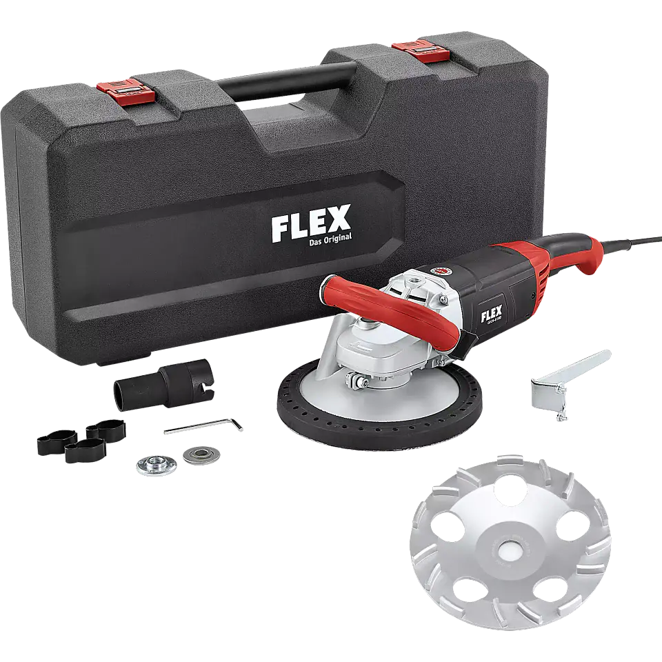 Lixadora Betão 2400W Ø 180 mm LD 24-6 180 KIT TH-JET FLEX 1