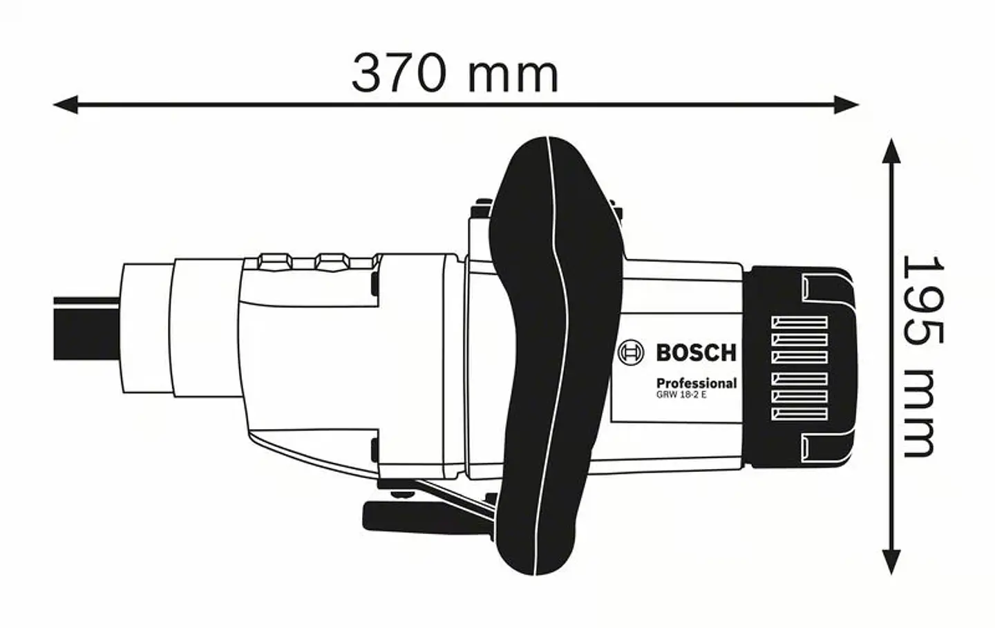 Misturador 1800 W GRW 18-2 E BOSCH 3