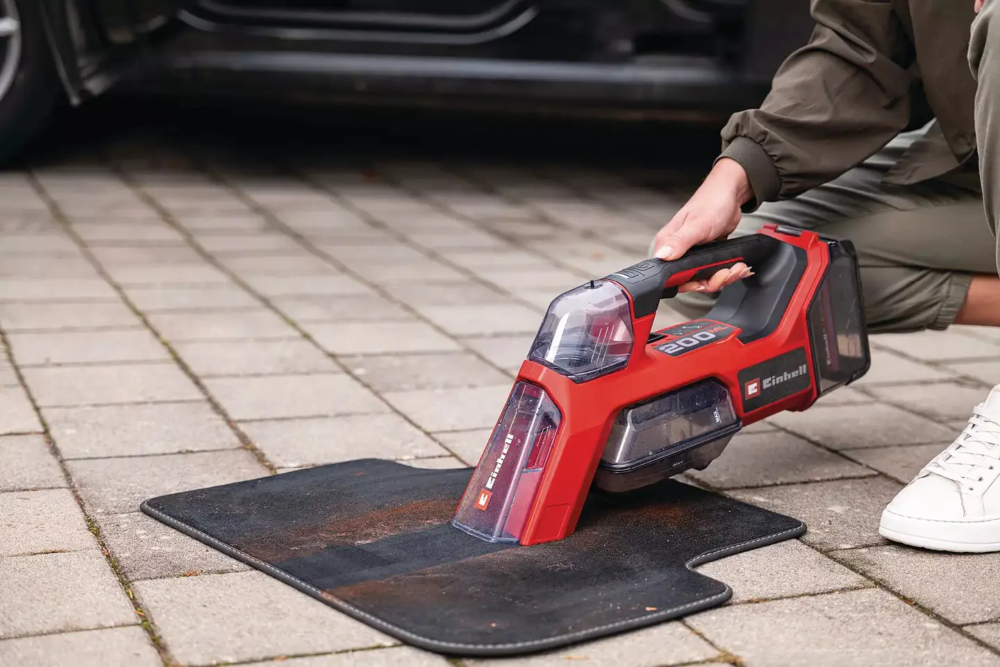Aspirador Lava-Aspira sem fio TE-SCL 18/200 Li-Solo EXPERT EINHELL 7