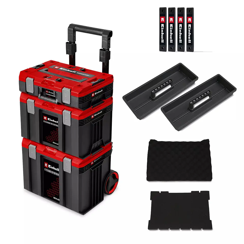 Sistema de Malas Modular E-Case Rolling Workshop SEALED EINHELL 1