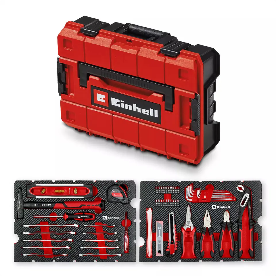 Mala de Ferramentas 79 Peças E-Case EINHELL 1