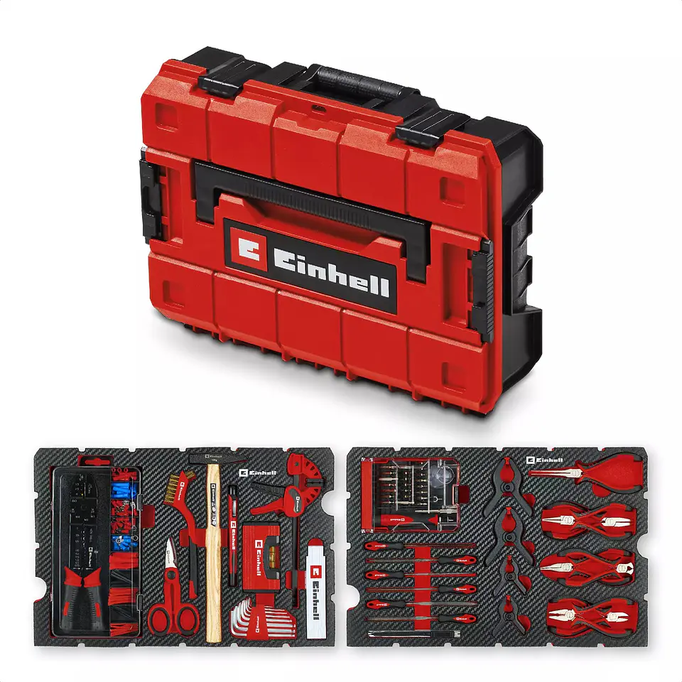 Mala de Ferramentas 153 Peças E-Case Hobby EINHELL 1