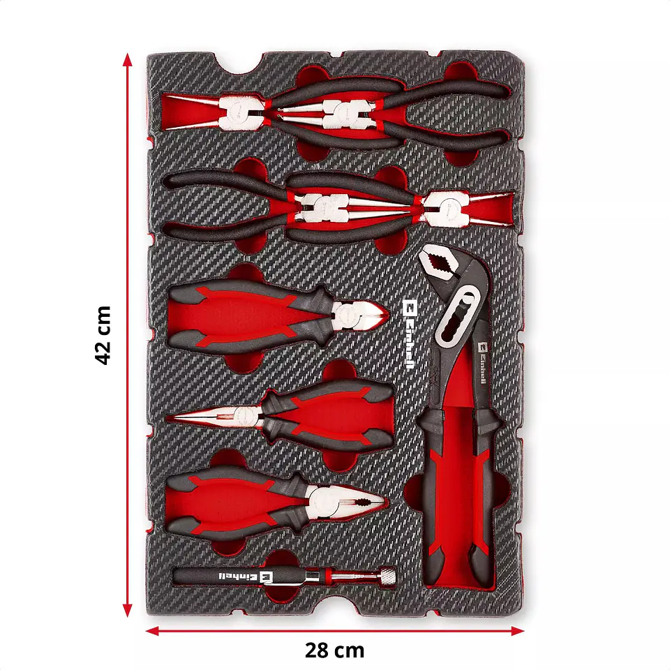 Inserção E-Case 9 Peças com Alicates EINHELL 4