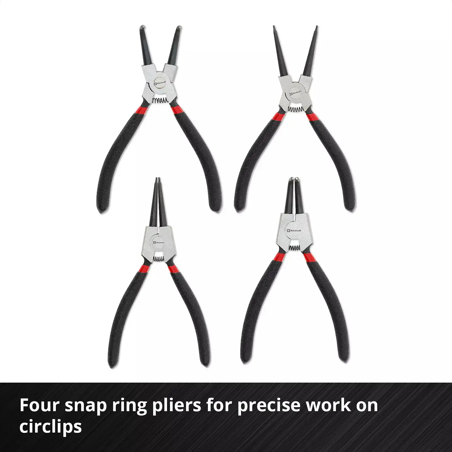 Inserção E-Case 9 Peças com Alicates EINHELL 7
