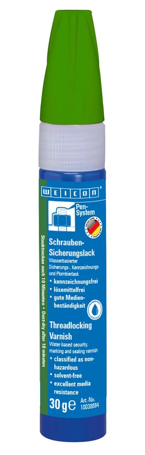 Marcador/Verniz Segurança para Parafusos 30 Gr. PEN-SYSTEM WEICON
