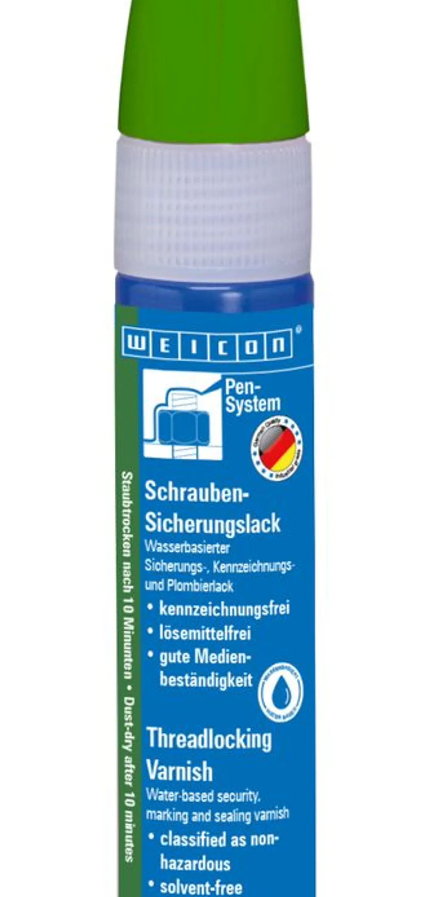 Marcador/Verniz Segurança para Parafusos 30 Gr. PEN-SYSTEM WEICON 1
