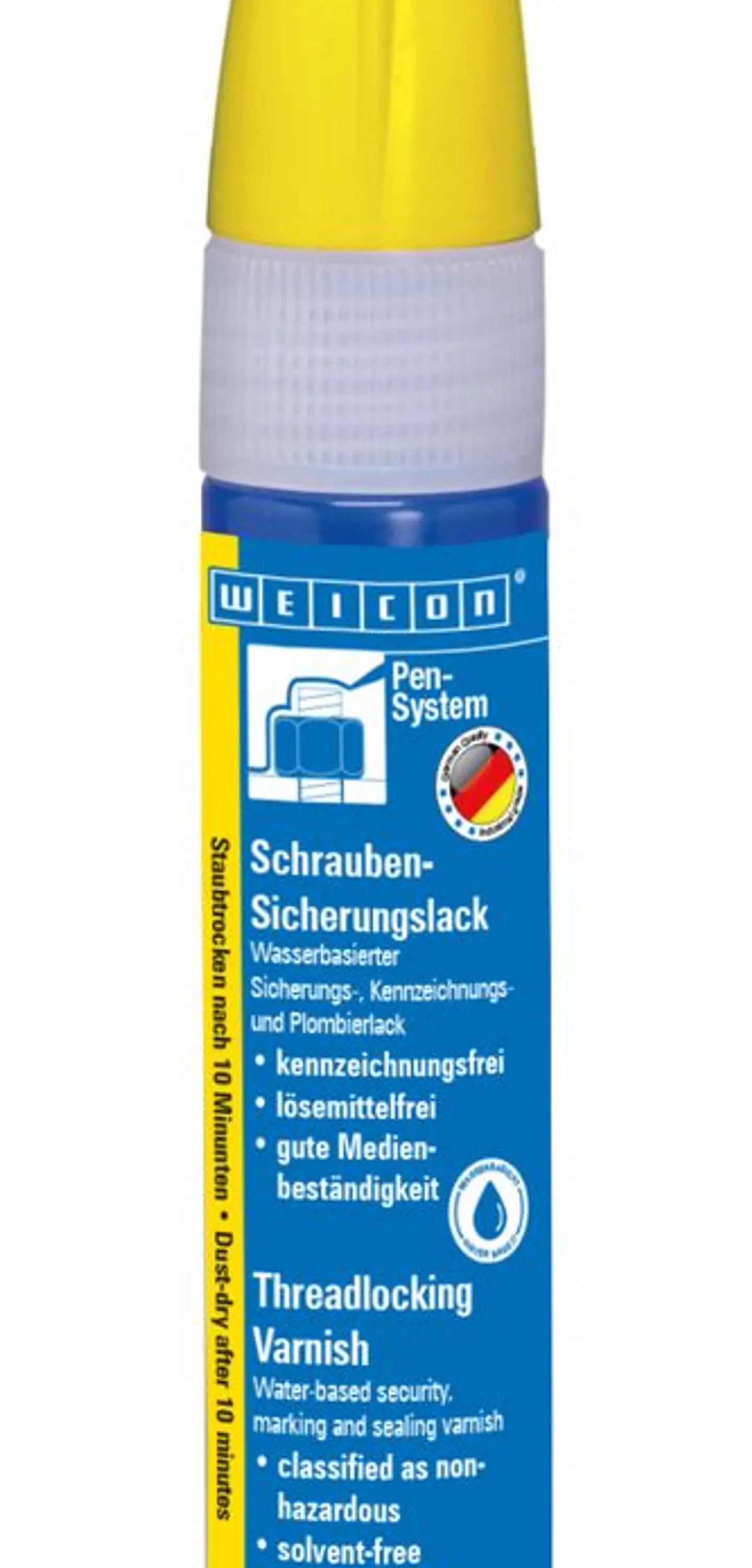 Marcador/Verniz Segurança para Parafusos 30 Gr. PEN-SYSTEM WEICON 3