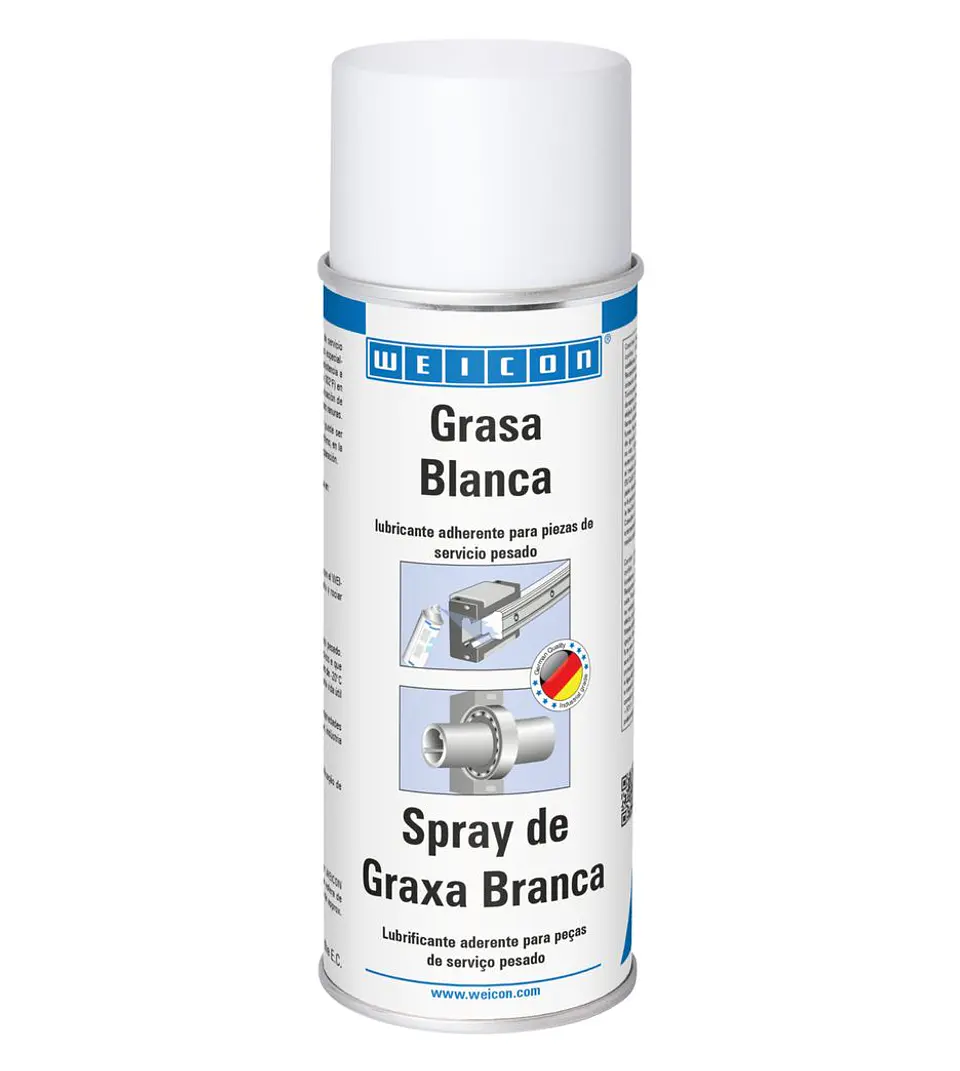 Spray de Massa Branca Lubrificante Multifunção 400ml WEICON 1