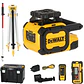 Kit de Nivel Laser Vermelho Rotativo USB-C DCLE15211RL DEWALT - vignette 1