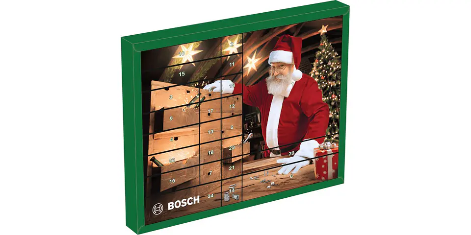Calendário do Advento Bosch 2026 com Ferramentas – 44 Peças BOSCH DIY 2
