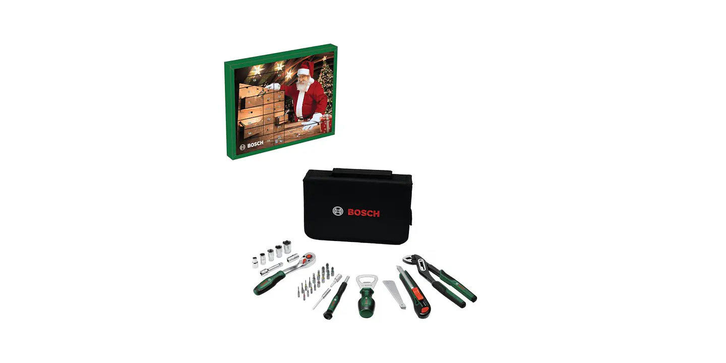 Calendário do Advento Bosch 2026 com Ferramentas – 44 Peças BOSCH DIY 3