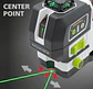 Nível laser 2 Linhas Verdes PowerLine-Laser G360P Multi-18V LASERLINER - Thumbnail 3