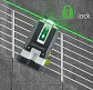 Nível laser 2 Linhas Verdes PowerLine-Laser G360P Multi-18V LASERLINER - Thumbnail 5