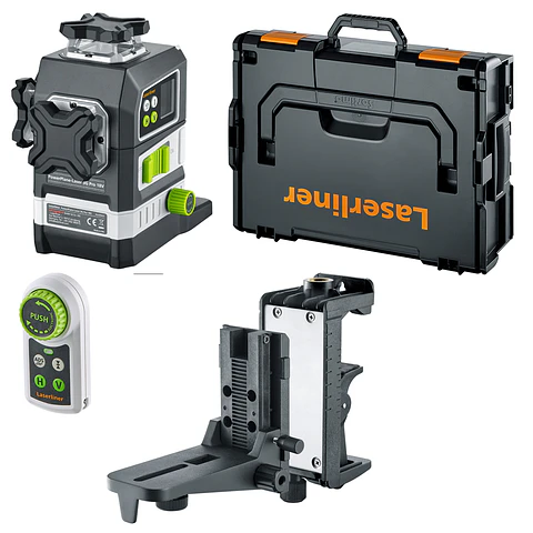 Nível laser 3 Linhas Verdes com Comando PowerPlane-Laser 3G Pro Multi-18V LASERLINER