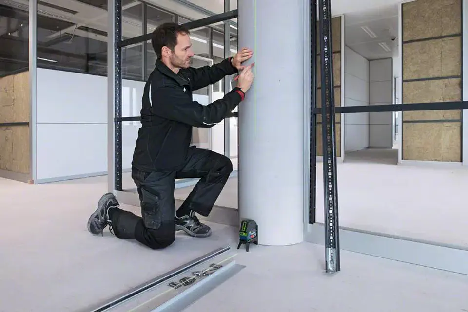 Nivel Laser combinado de 2 linhas verdes GCL 2-15 G BOSCH 5