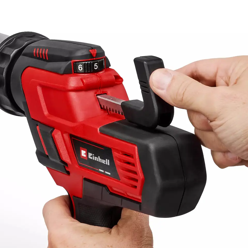 Pistola de Silicone a Bateria 600ml TE-SG 18/600 B Li-Solo Einhell 3