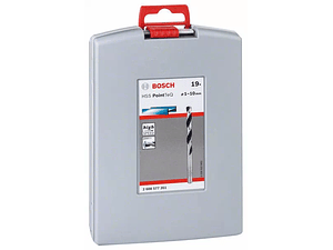 Conjunto de brocas para metal HSS PointTeQ BOSCH (19 brocas)