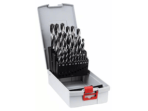 Conjunto de brocas para metal HSS PointTeQ BOSCH (25 brocas)