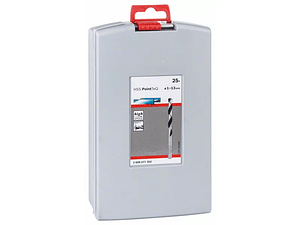 Conjunto de brocas para metal HSS PointTeQ BOSCH (25 brocas)