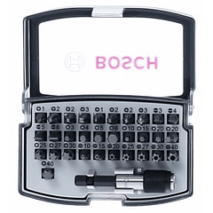 Conjunto de pontas de aparafusar Extra Hard BOSCH (32 pcs)