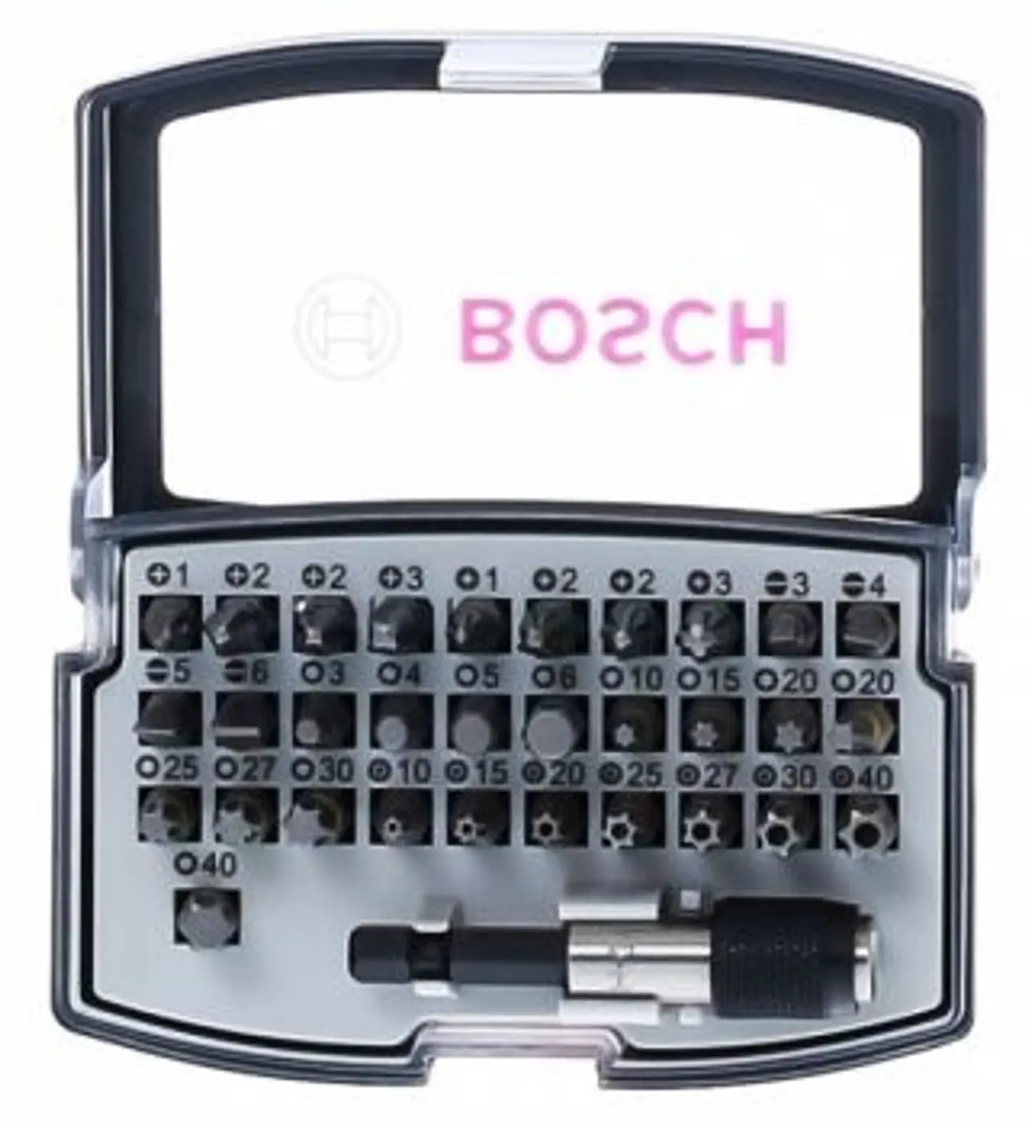 Conjunto de pontas de aparafusar Extra Hard BOSCH (32 pcs) 2