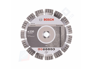 Disco de corte de diamante para betão 230mm Best for Concrete BOSCH