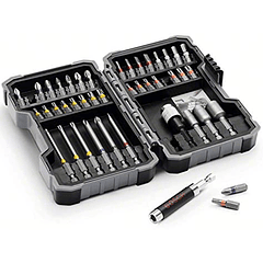 Conjunto de pontas de aparafusar e chaves de caixa Extra Hard BOSCH (43 pcs)