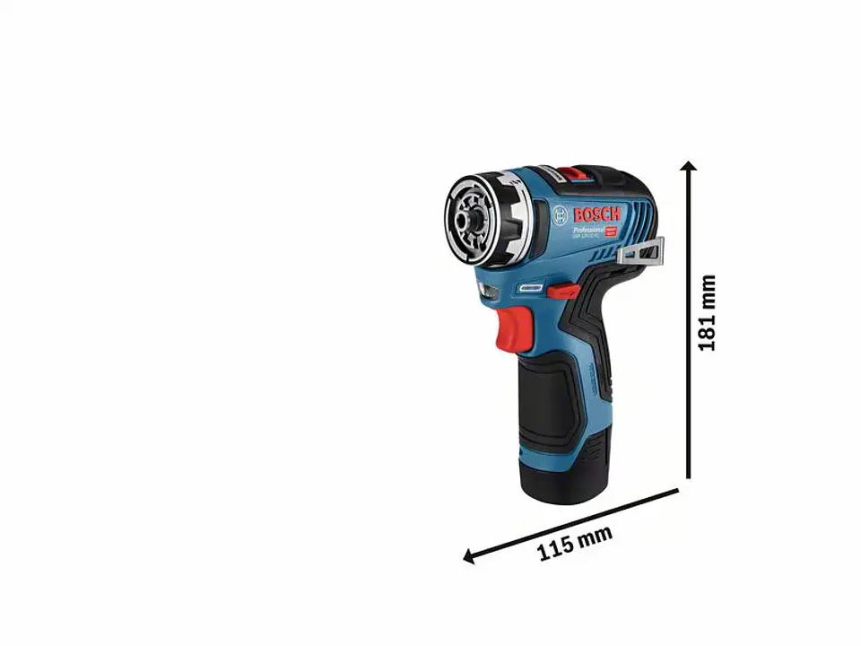 Aparafusadora sem escovas a bateria 12V - 5 em 1 GSR 12V-35 FC BOSCH 4