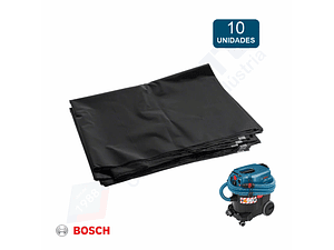 Sacos descartáveis para resíduos secos e líquidos para aspiradores BOSCH - 10 unidades