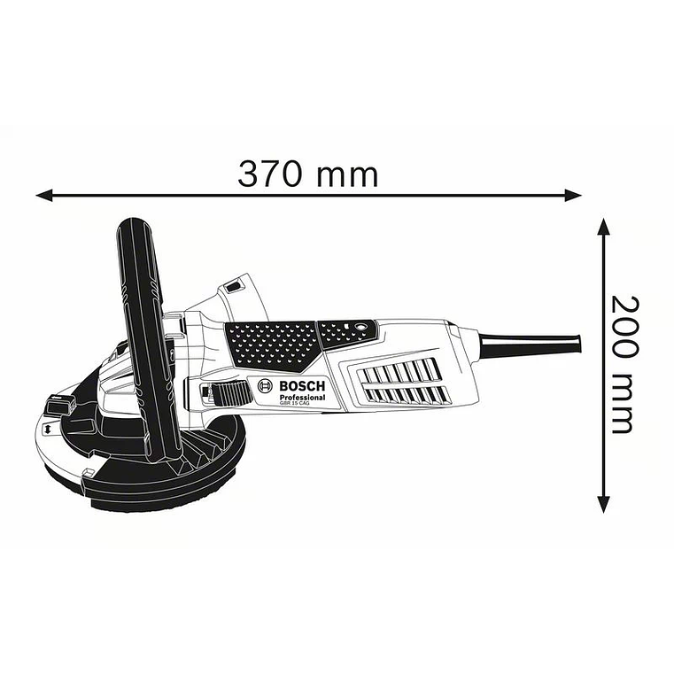 Lixadeira para betão GBR 15 CAG BOSCH 4