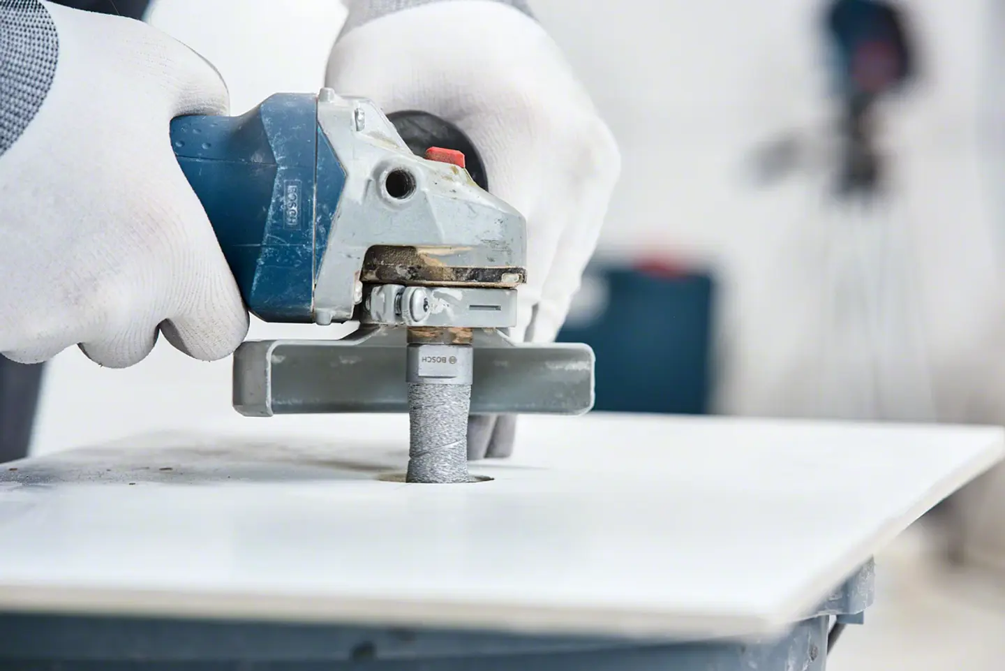 Broca coroa diamante furar a seco para rebarbadora DrySpeed BOSCH 5