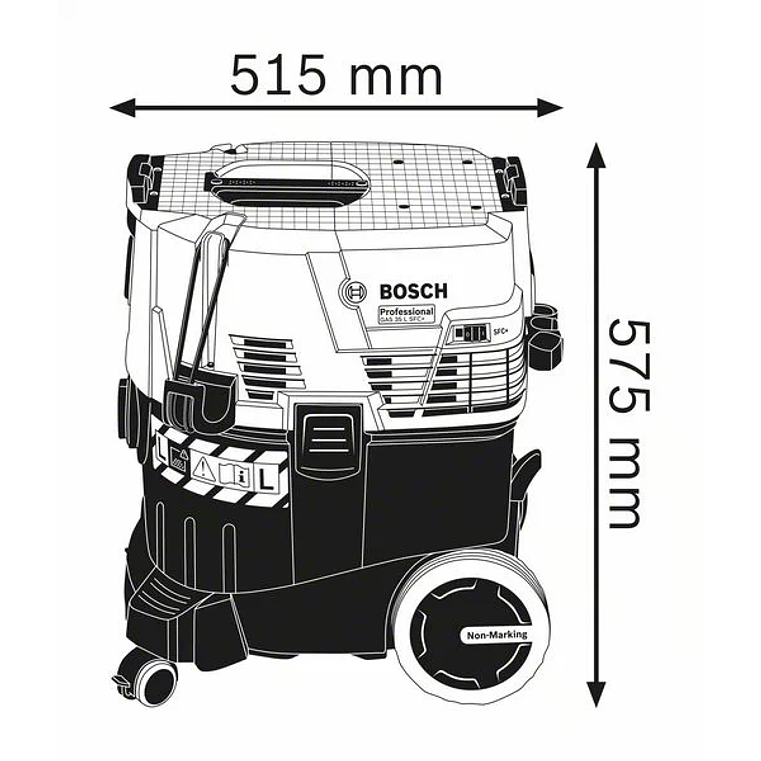 Aspirador universal GAS 35 L SFC+ BOSCH 4