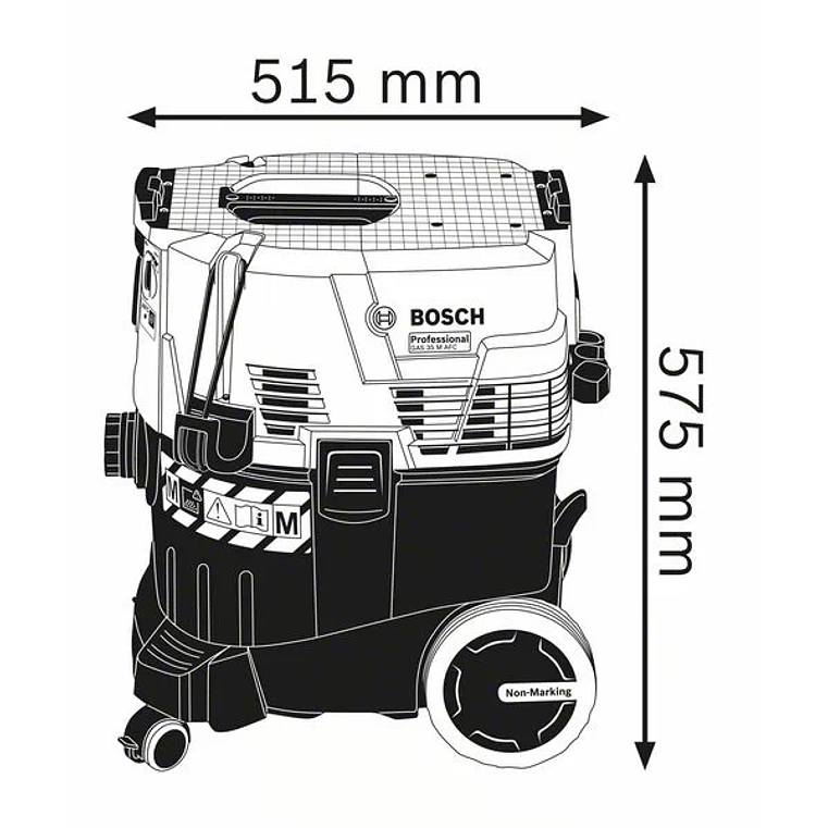 Aspirador universal GAS 35 M AFC BOSCH 3