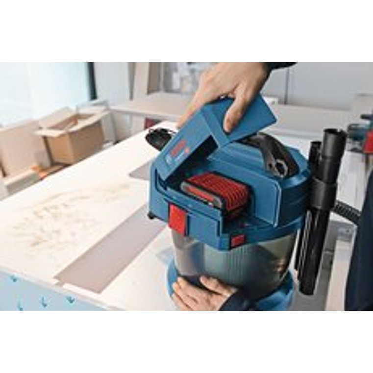 Aspirador a bateria 18 Volts GAS 18V-10L + 2 Baterias 18V 5.0Ah BOSCH 7